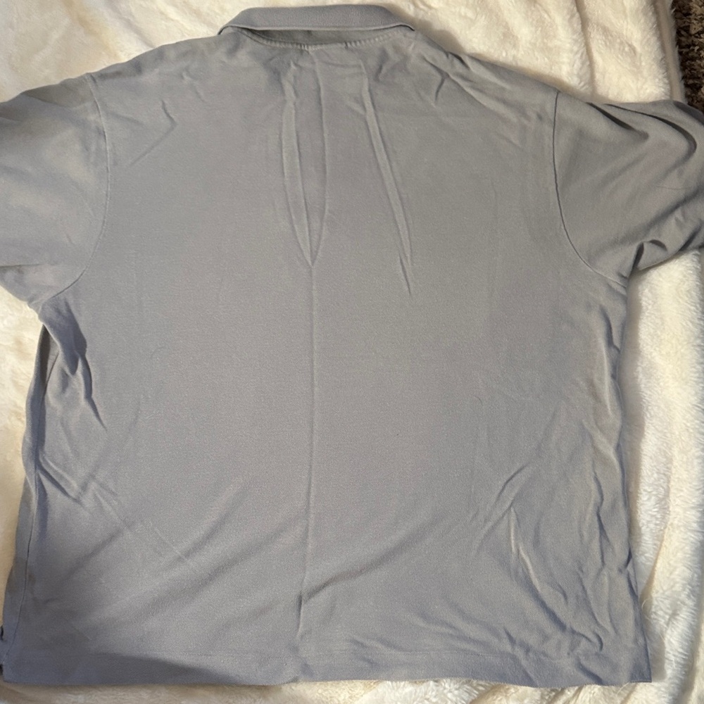 Lacoste Men's Polo Shirt in Soft Gray - Picture 4 of 4